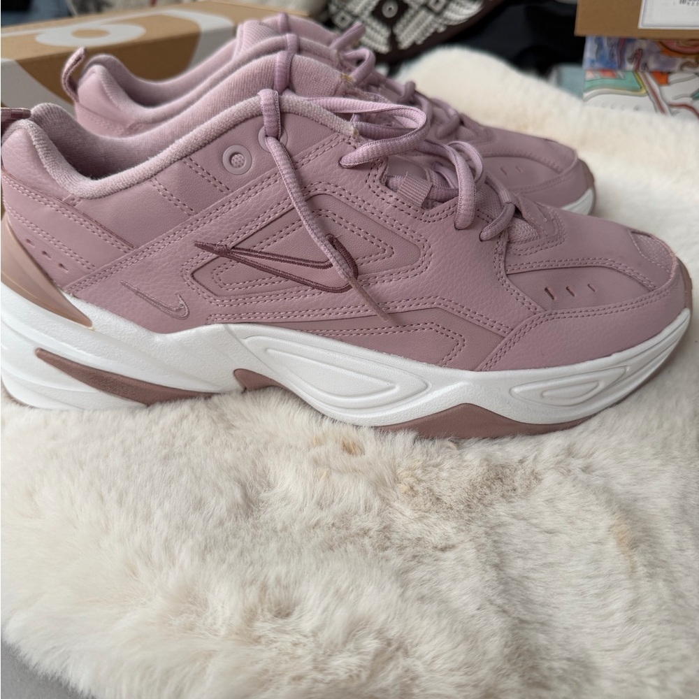 Nike Nike M2K Tekno Pink Chunky Sneakers Women’s Casual Dad Shoes - Picture 13 of 16